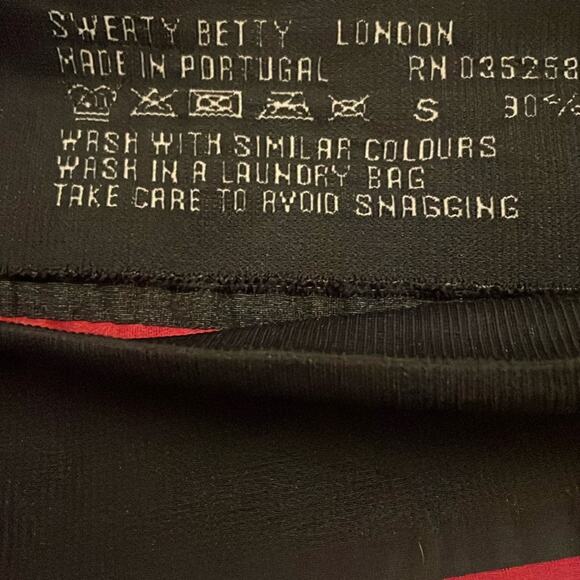 Sweaty Betty Leggings Fair Isle Ski Knit Black Size Small - Picture 5 of 6